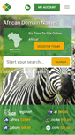 Mobile Screenshot of africaregistry.com